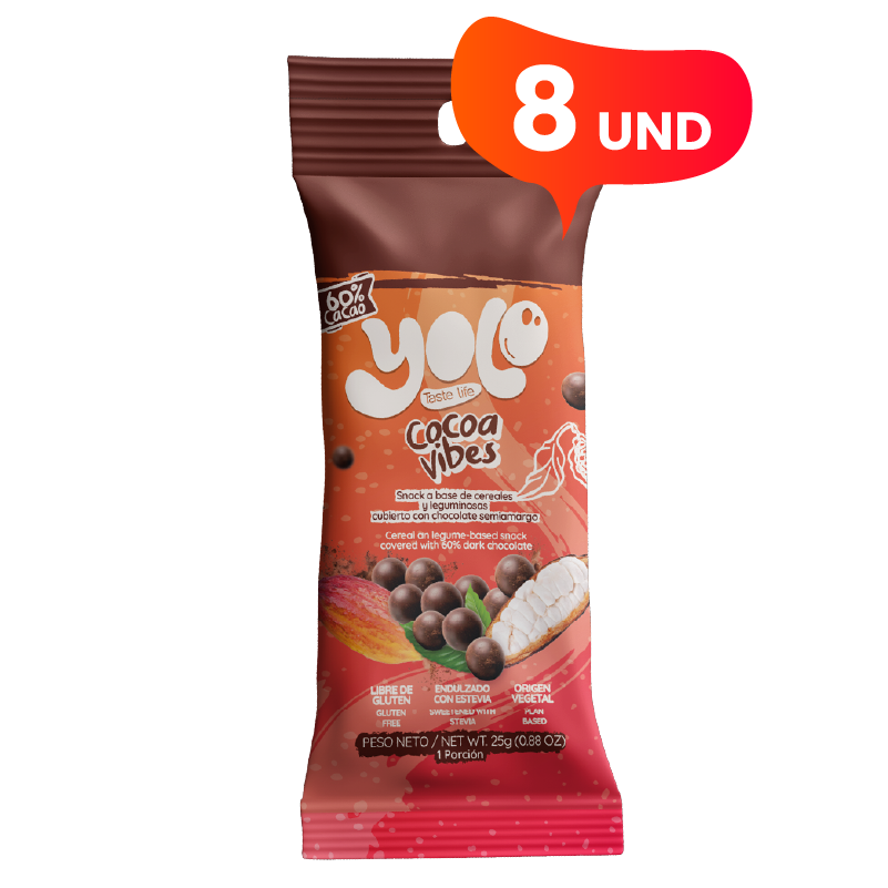 Snack de Cacao Cocoa Vibes (x8)